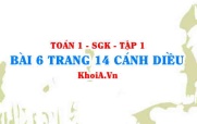 Bài 6 trang 14 Toán 12 tập 1 Cánh Diều